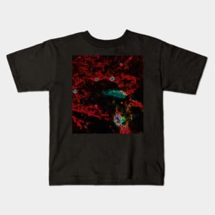 Black Panther Art - Glowing Edges 364 Kids T-Shirt